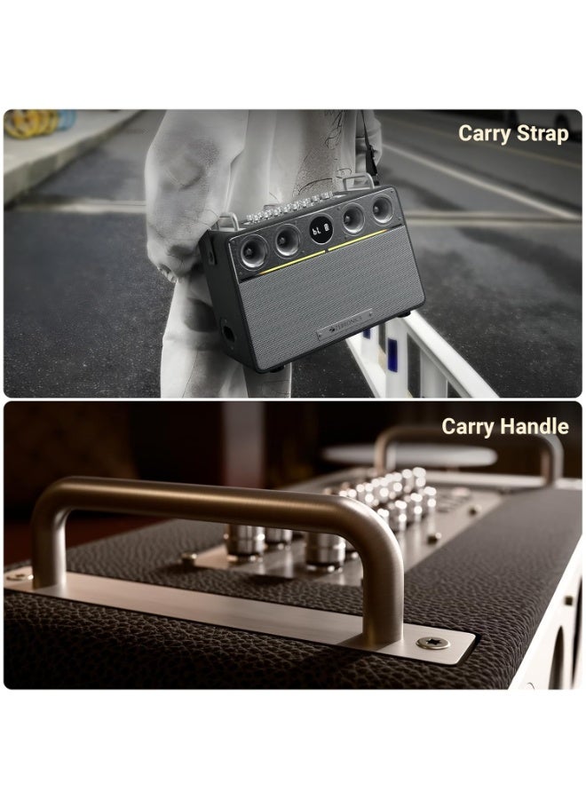 زيبونيكس ZEBRONICS Studio X One, 240W, 8 Hrs, 9000 mAh, Bluetooth Speaker, 45W Rapid Charge, Dual Wireless Mic, Karaoke, Recorder, Guitar Control, OTG Live Stream, 2.4GHz Transceiver, XLR/6.3mm Hybrid Port - Image 4